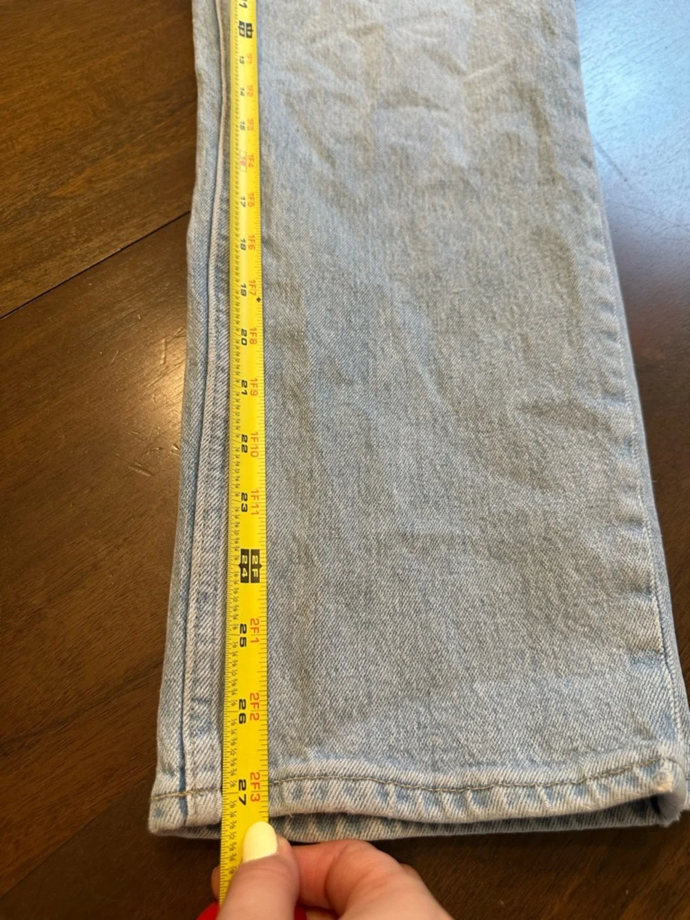 Abercrombie & Fitch The Dad High Rise Curve Love Jean - Picture 7 of 10